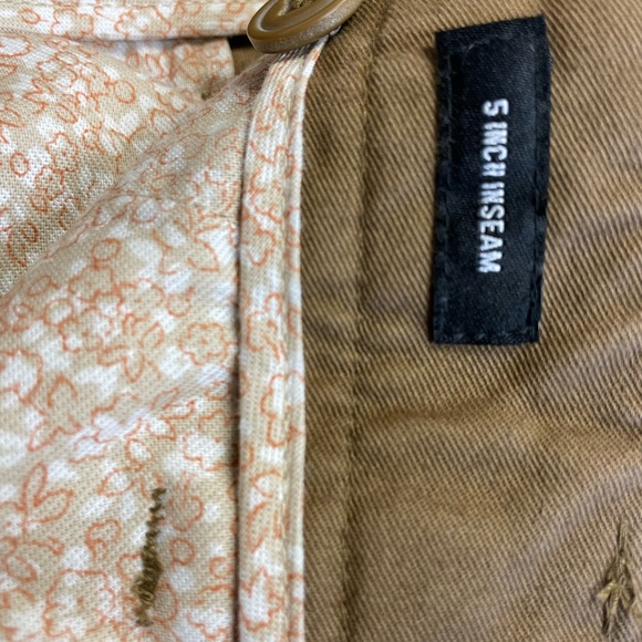 Bonobos Tan Flat Front Shorts Lightweight Cotton - Picture 5 of 6